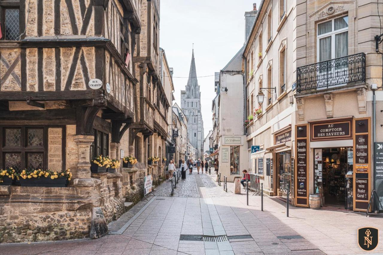 Large Apartment For 6 People In Bayeux Esterno foto